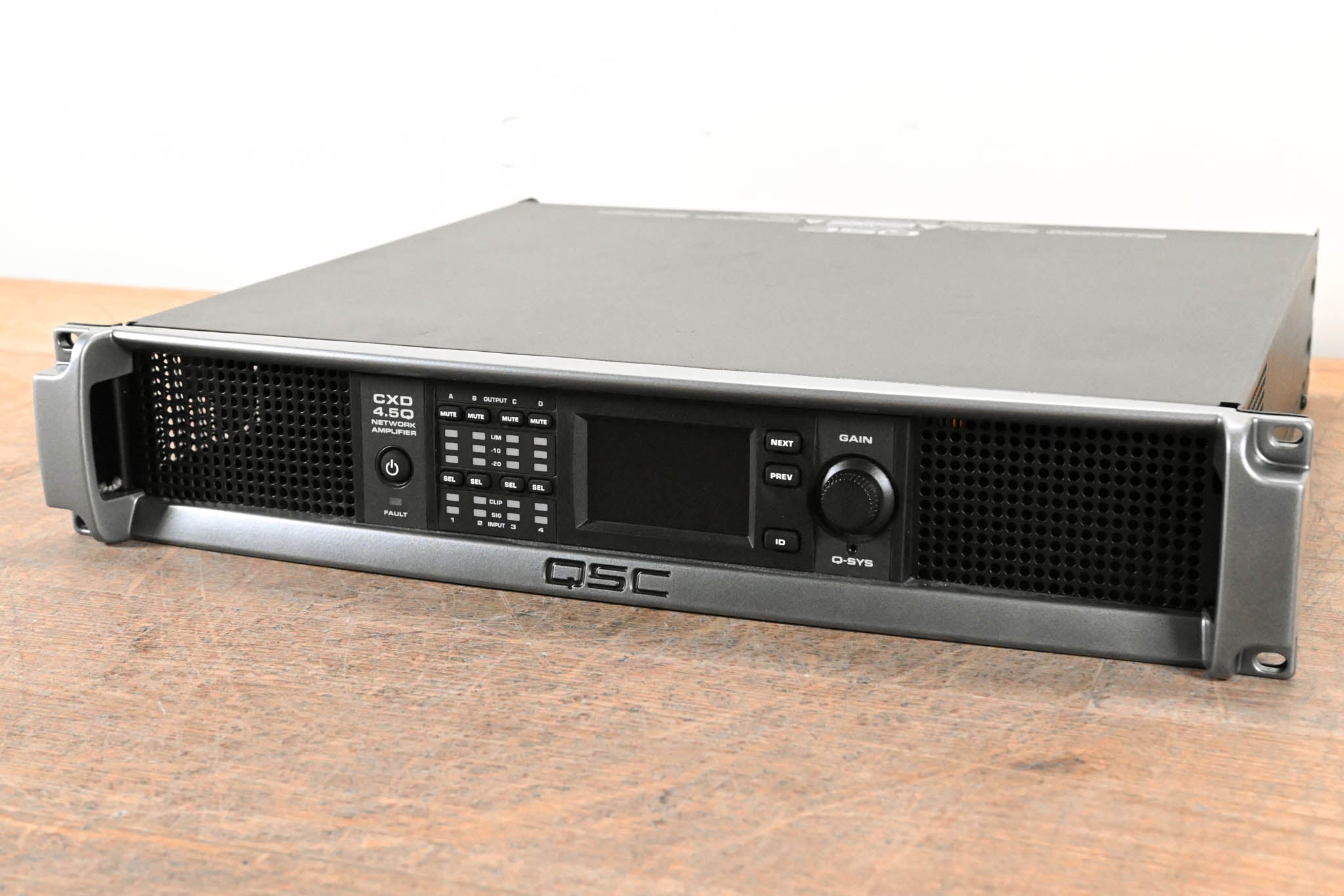 QSC CXD4.5 4-Channel Installation Power Amplifier with DSP