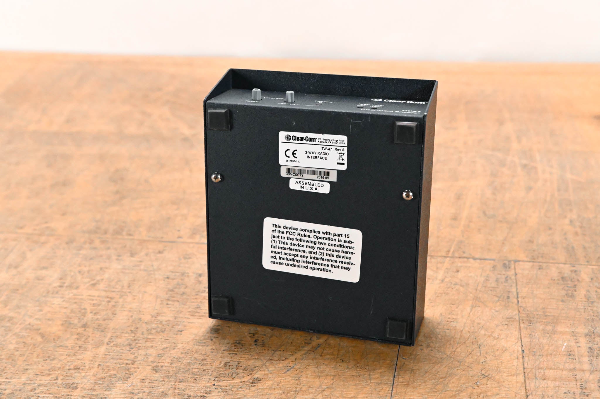 Clear-Com TW-47 Two-Way Radio Interface