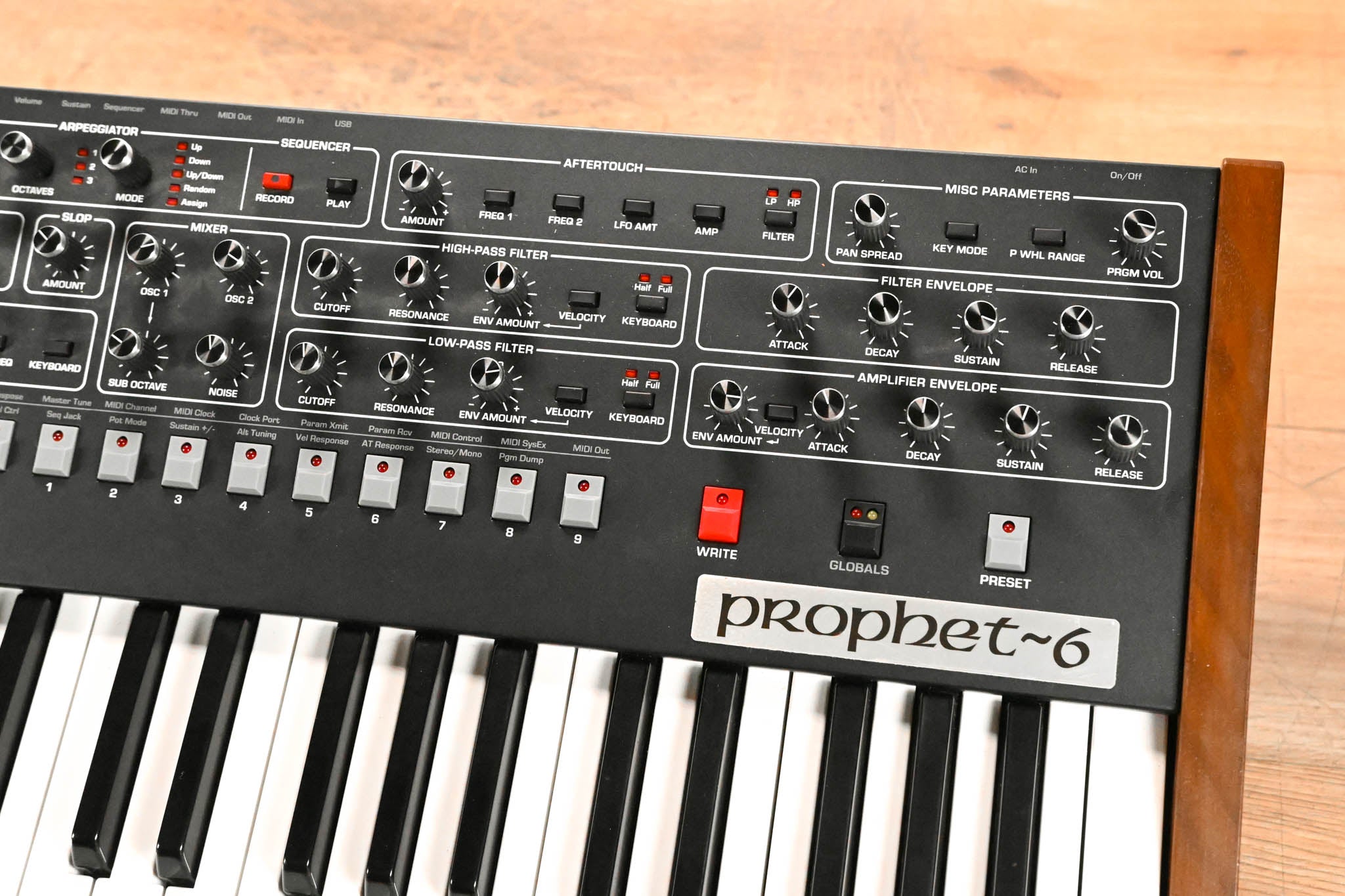 Sequential Prophet-6 49-Key, 6-Voice Analog Synthesizer