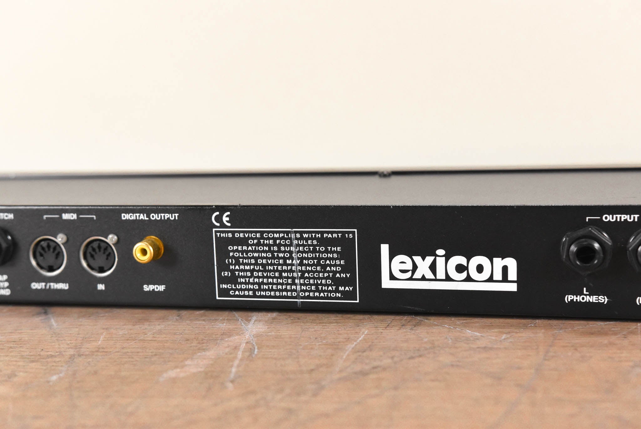 Lexicon MPX 100 Dual-Channel Effects Processor (NO POWER SUPPLY)