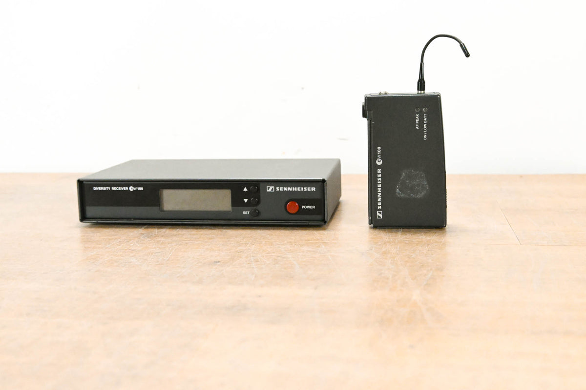 Sennheiser ew 100 Bodypack Wireless System 740-772 MHz NO POWER SUPPLY