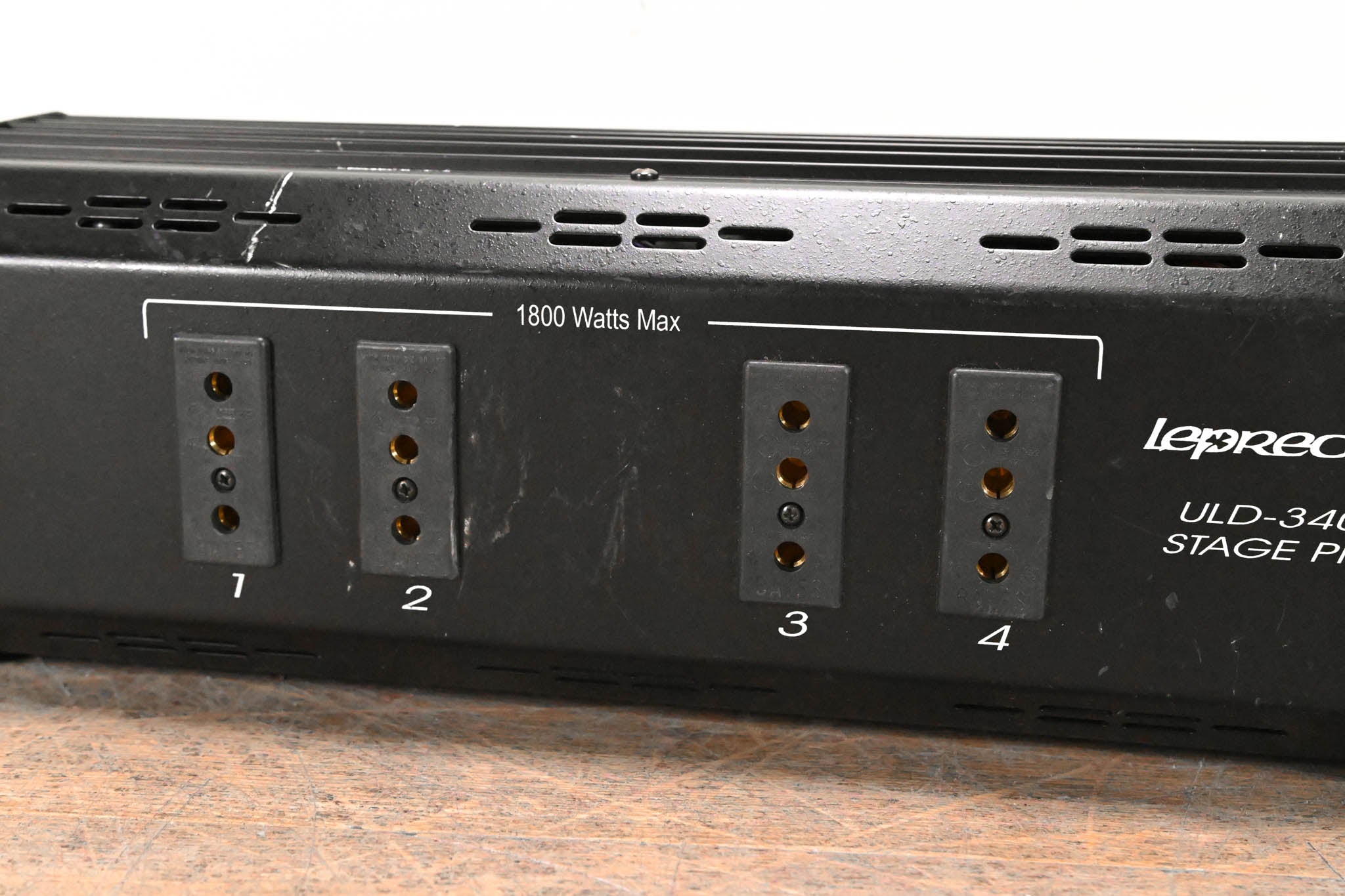 Leprecon ULD-340 4-Channel 15A Tree Mount Dimmer with Stage Pin Output