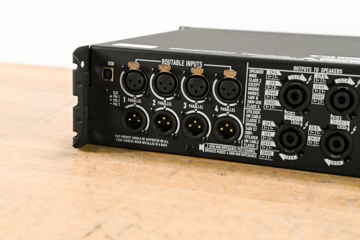 QSC PLD4.5 Four-Channel Power Amplifier with DSP