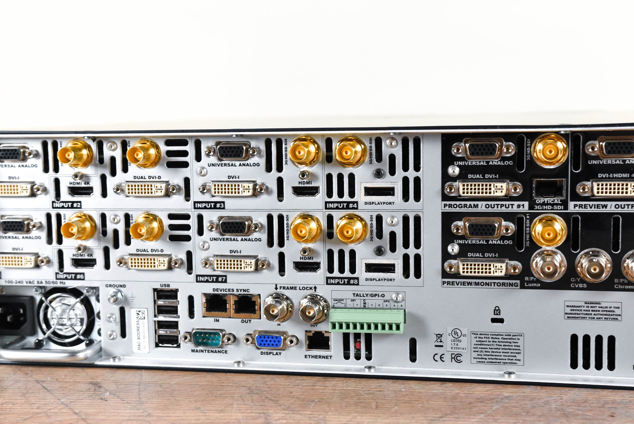 Analog Way NXT1604-4K NeXtage 16 4K Seamless Switcher