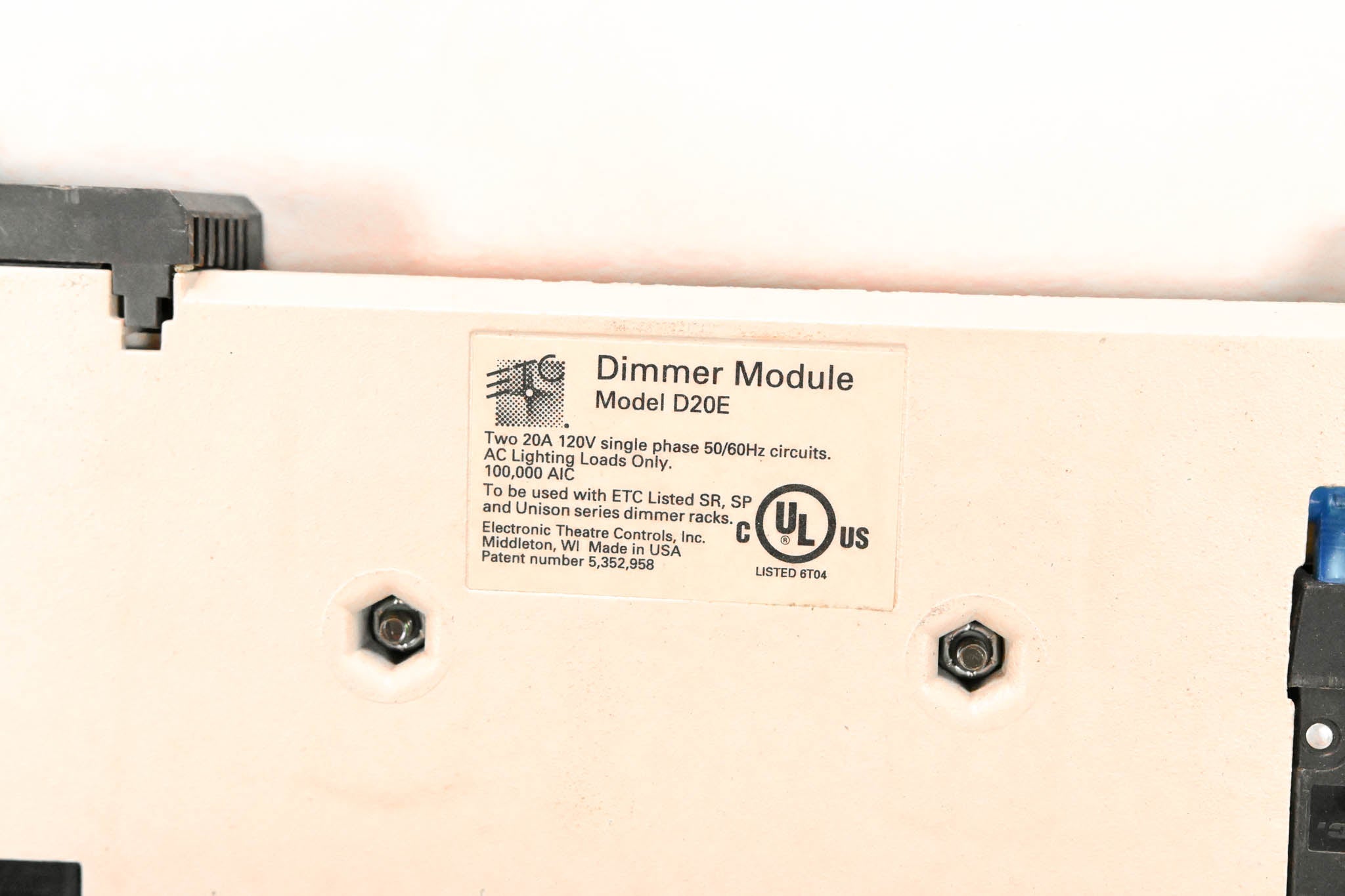ETC D20E Dual 20A Dimmer Module (Pack of 4)