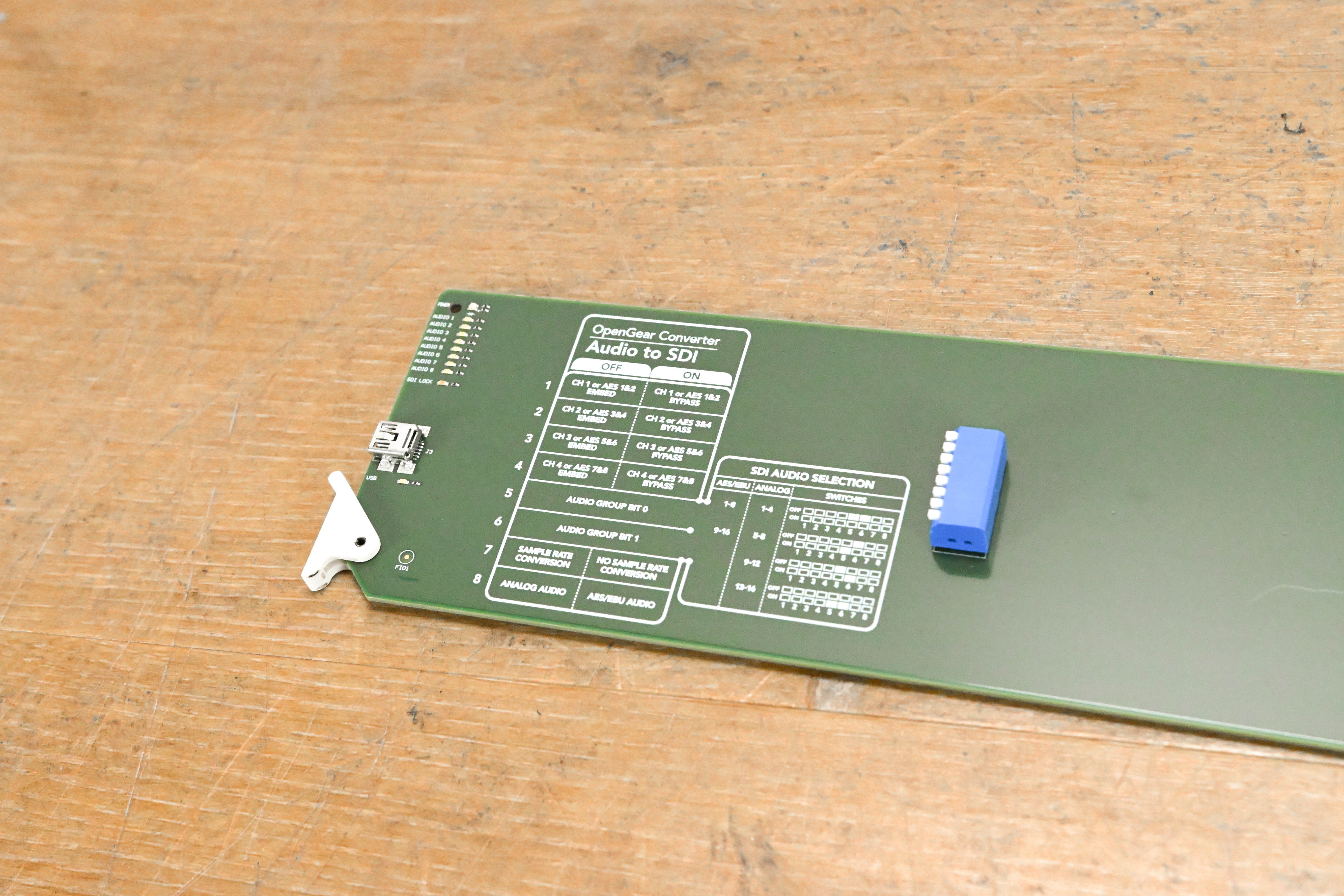 Blackmagic Design OpenGear Converter - Audio to SDI
