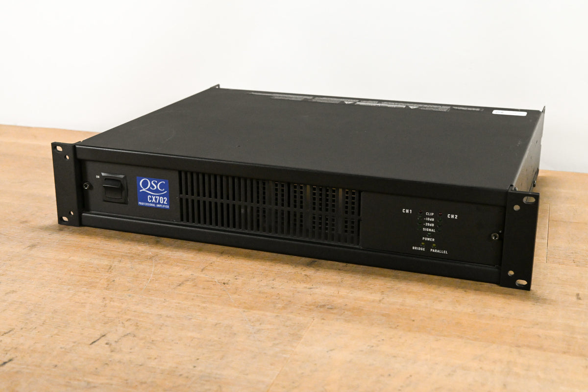 QSC CX702 2-Channel 700W Power Amplifier
