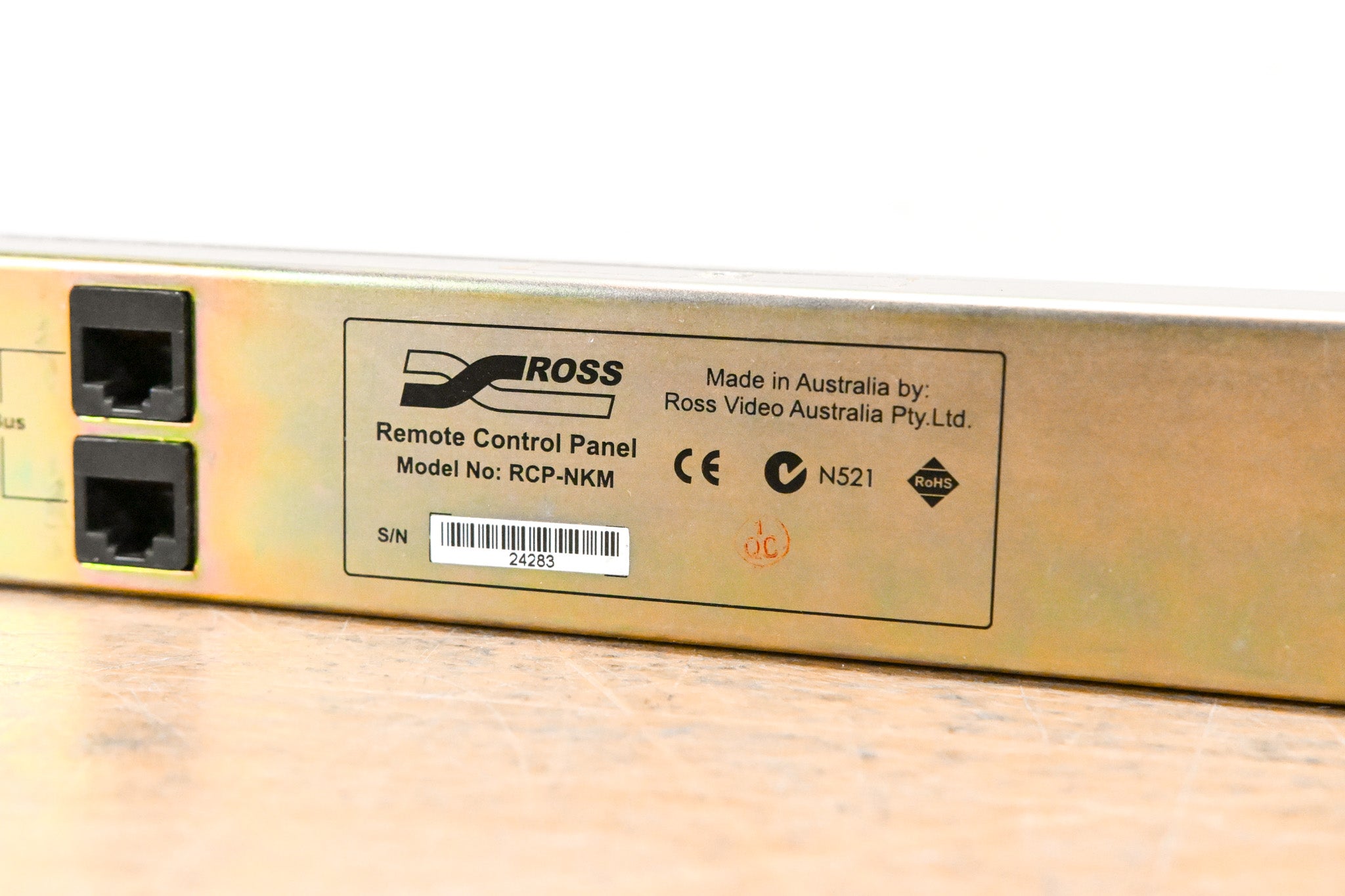 Ross RCP-NKM 1RU Remote Control Panel (NO POWER SUPPLY)
