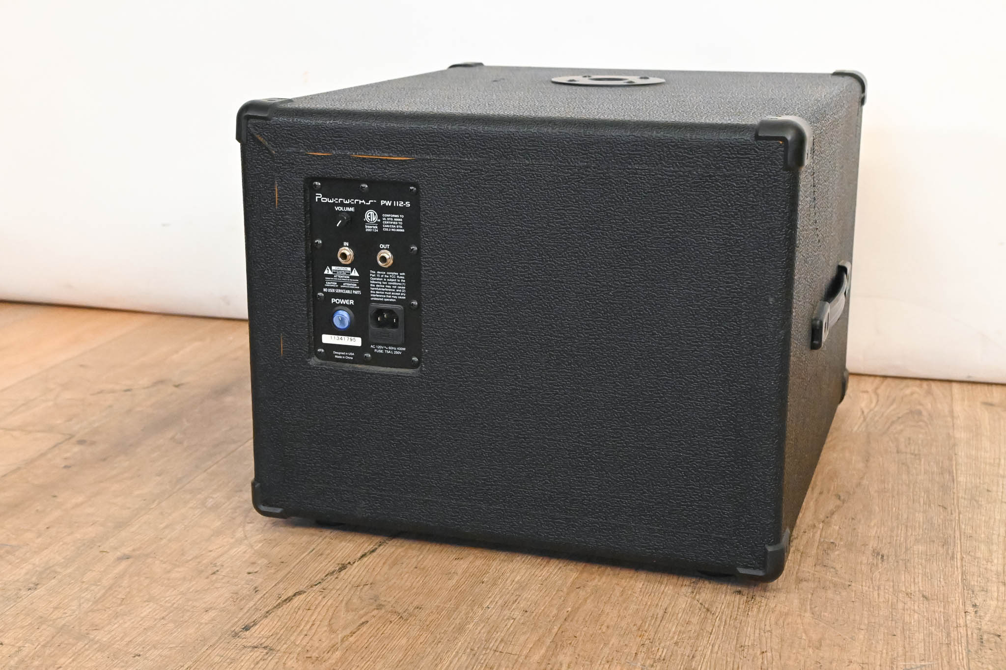 Powerwerks PW112-S 12" 2-Way Powered Subwoofer