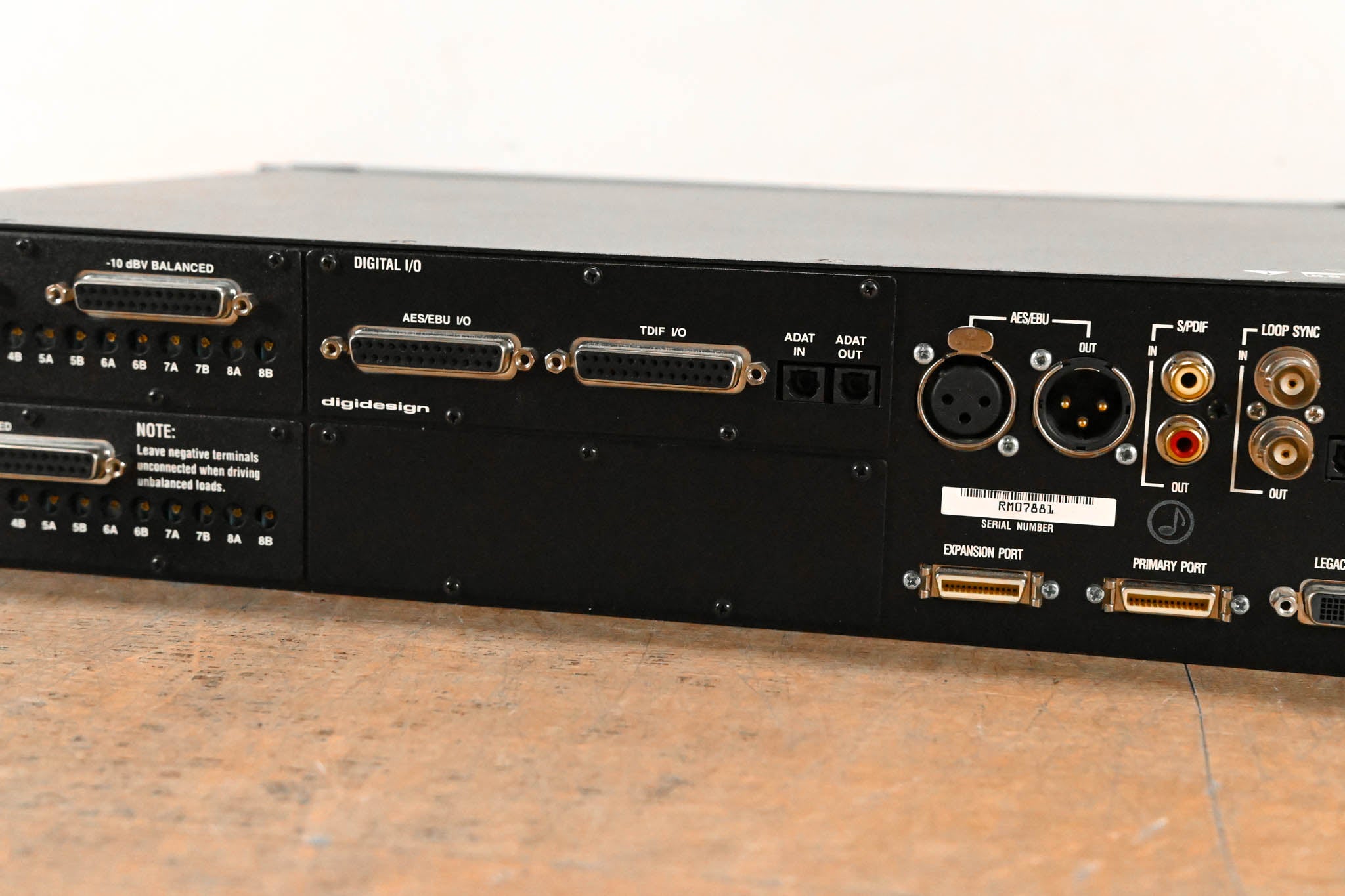 Digidesign 192 I/O Digital Recording Interface