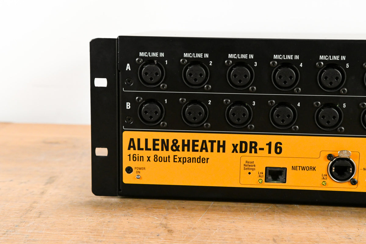 Allen & Heath xDR-16 16-Input/8-Output Expander for iLive Mixing Systems
