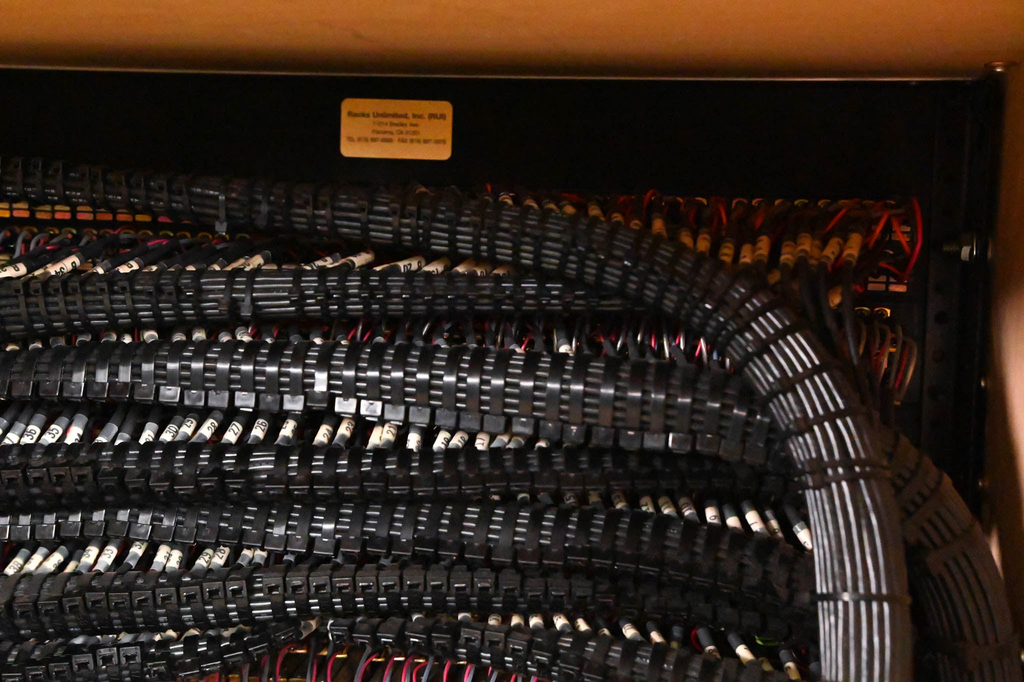 ADC 5x 96-Point TT Patchbay Rack w/ Elco I/O – 16U Rolling Case