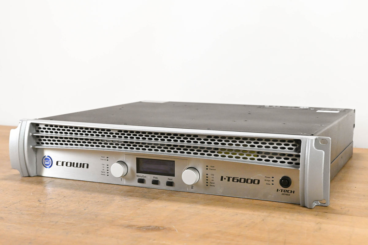 Crown I-Tech 6000 2-Channel Power Amplifier