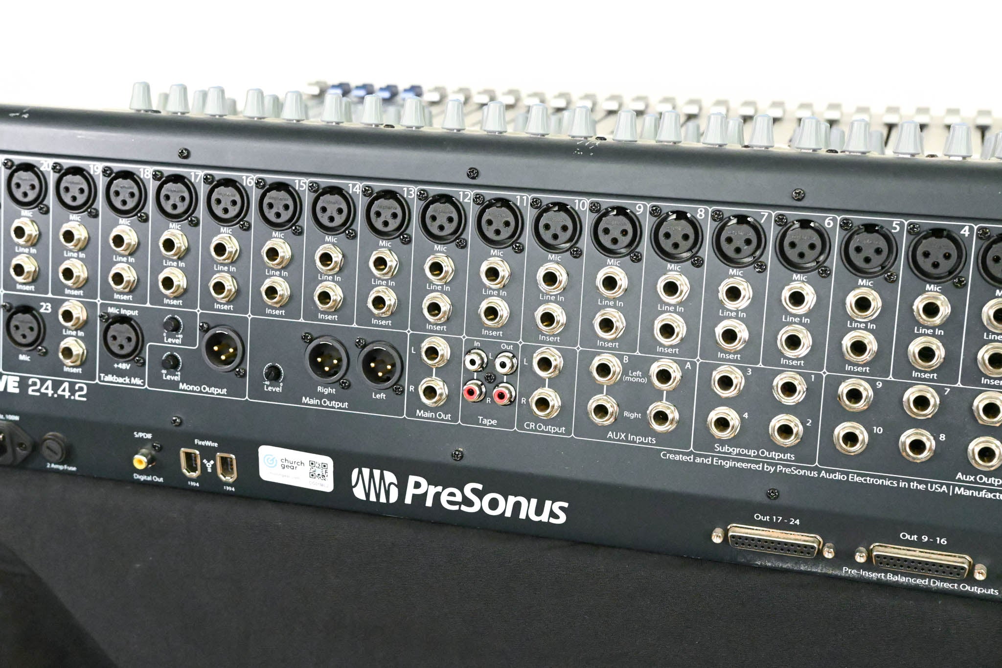 PreSonus StudioLive 24.4.2 24-Channel Digital Audio Mixer