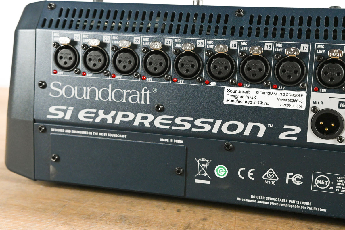 Soundcraft Si Expression 2 24-Channel Digital Audio Mixer