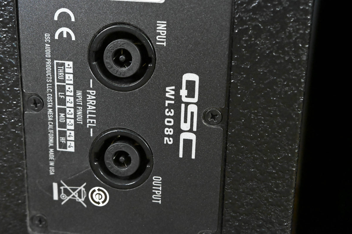QSC WL3082 WideLine-8 3-Way Line Array Loudspeaker (PAIR)