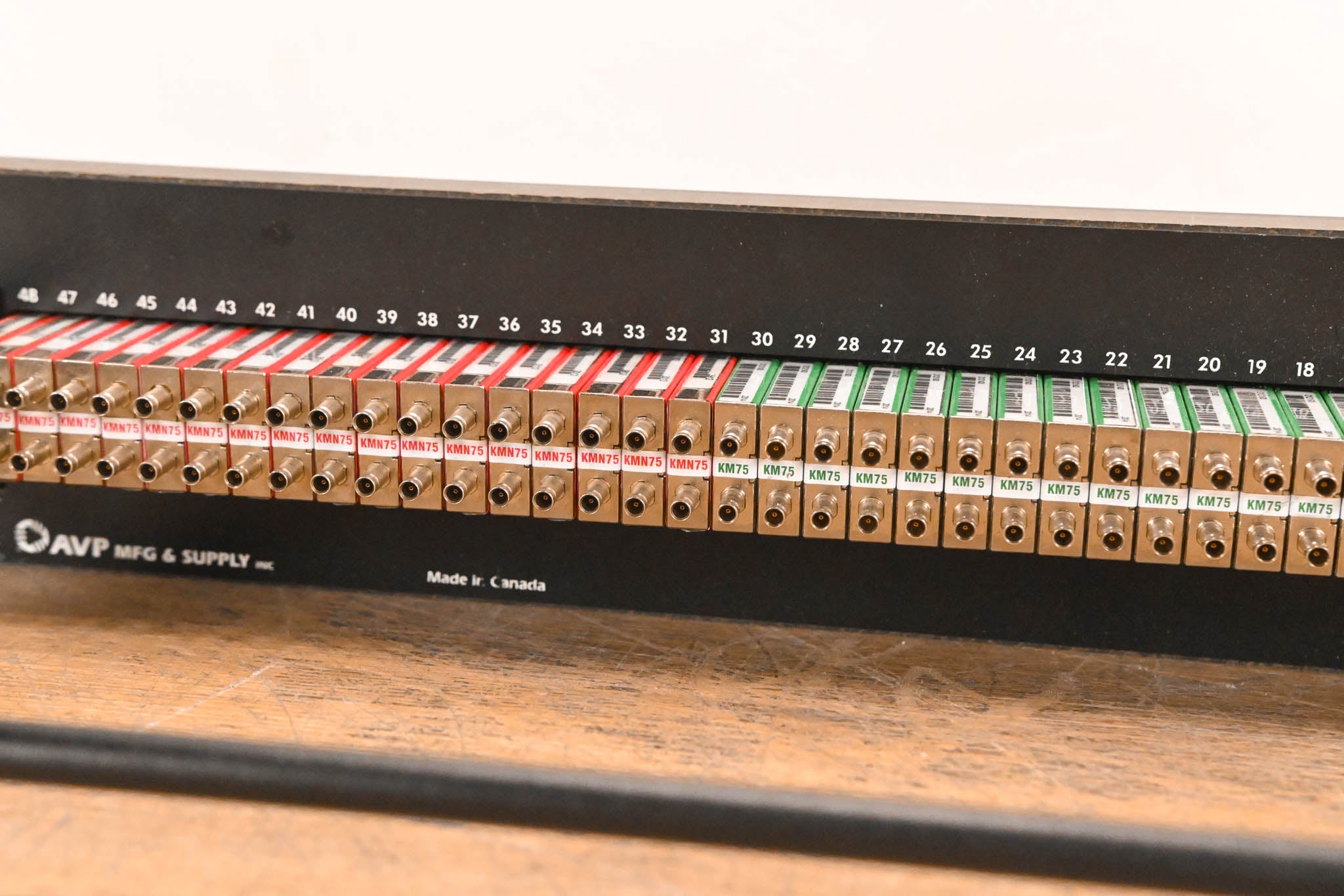 AVP SuperHD Micro 3G Video Patchbay 2RU w/ KMN75, KM75 & EV-AJHN Modules