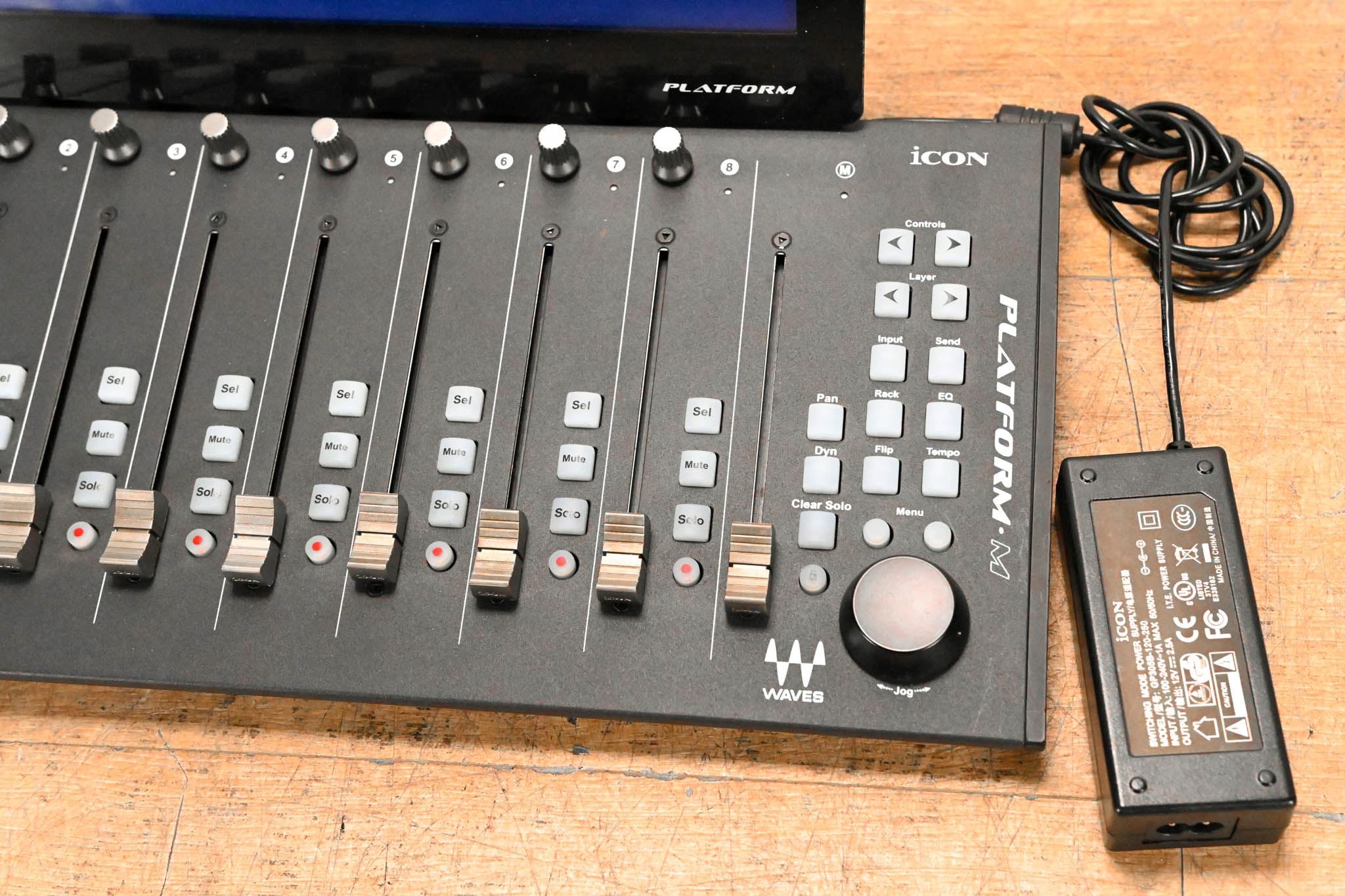 Icon Pro Audio Platform M Control Surface with Platform D2 Display Unit