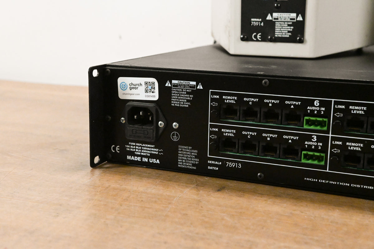iSP Technologies MC1000 HDDS Master Control Module w/ 2 Speakers