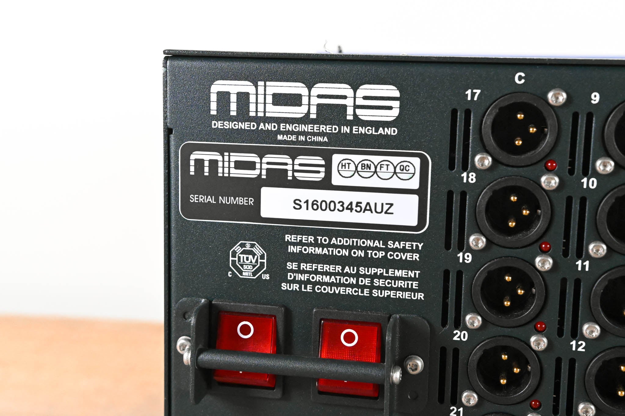 Midas DL231 24x24 Active Microphone Splitter