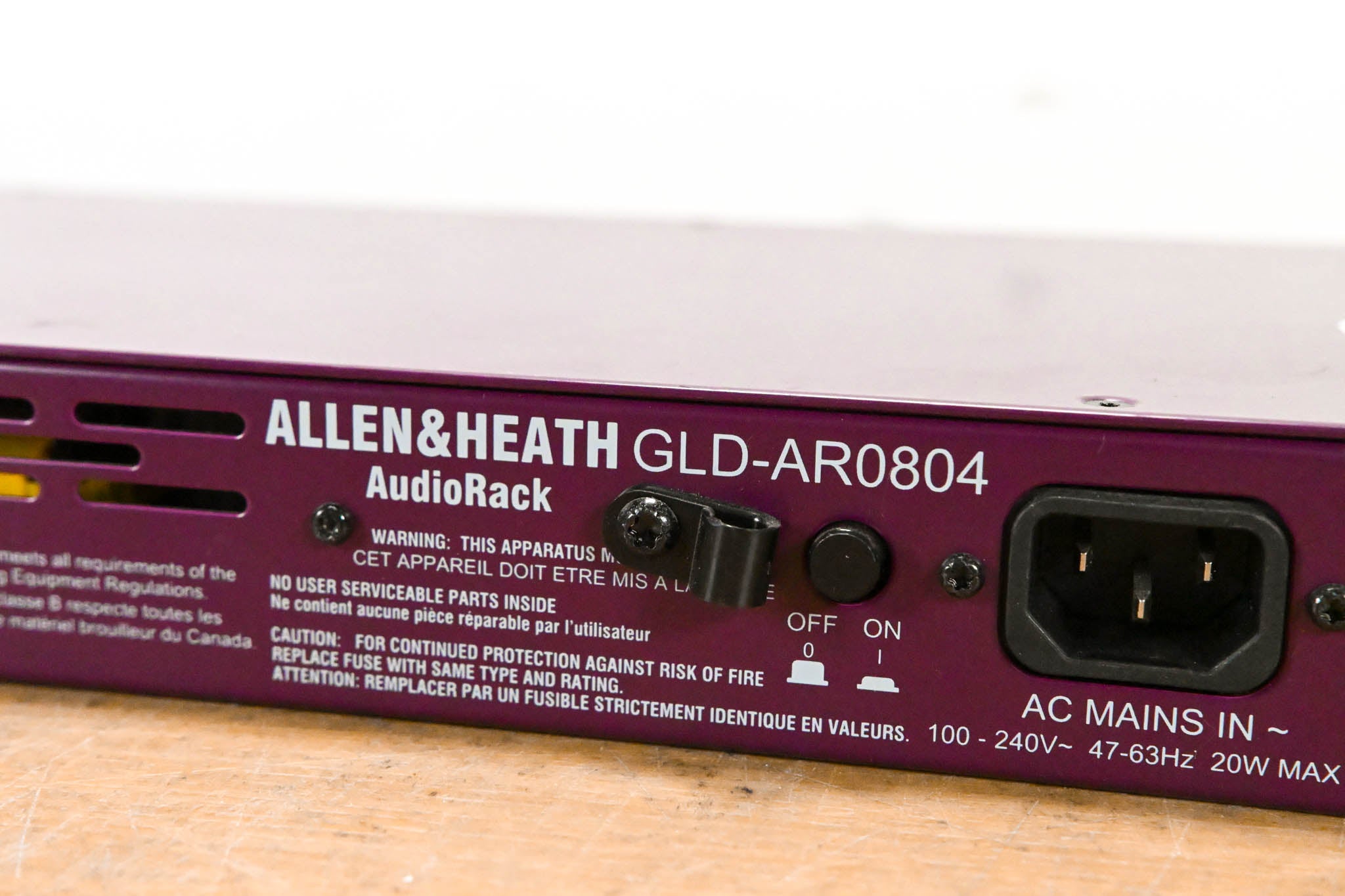 Allen & Heath GLD-AR84 8x4 I/O Expander AudioRack