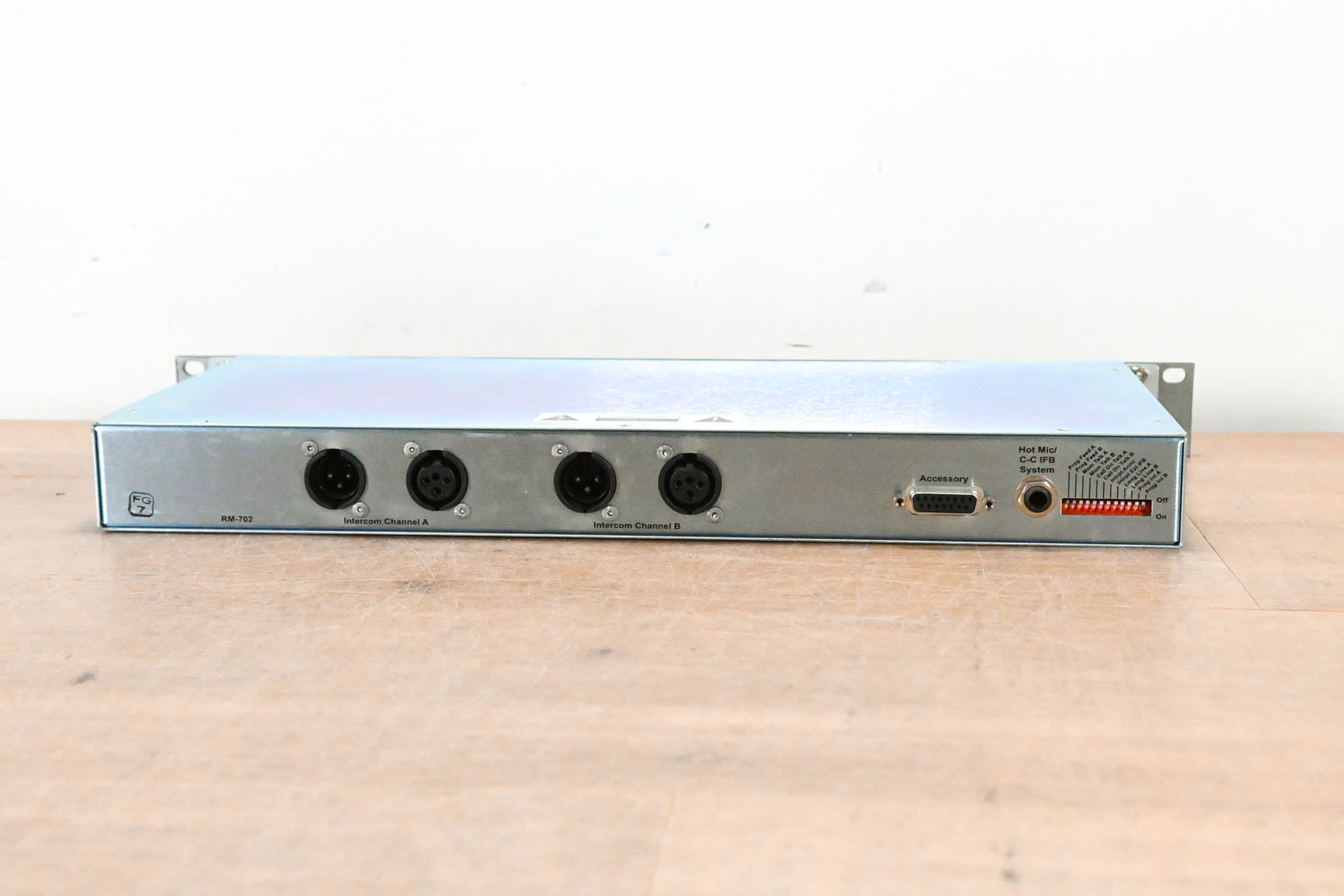 Clear-Com RM-702 1RU 2-Channel Remote Station