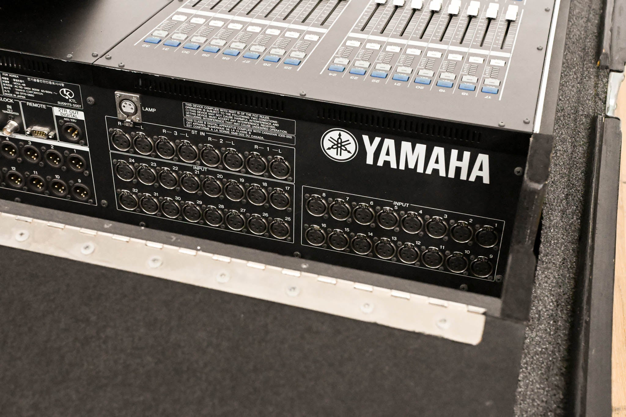 Yamaha M7CL-48 48-Channel Digital Audio Mixing Console with Road Case