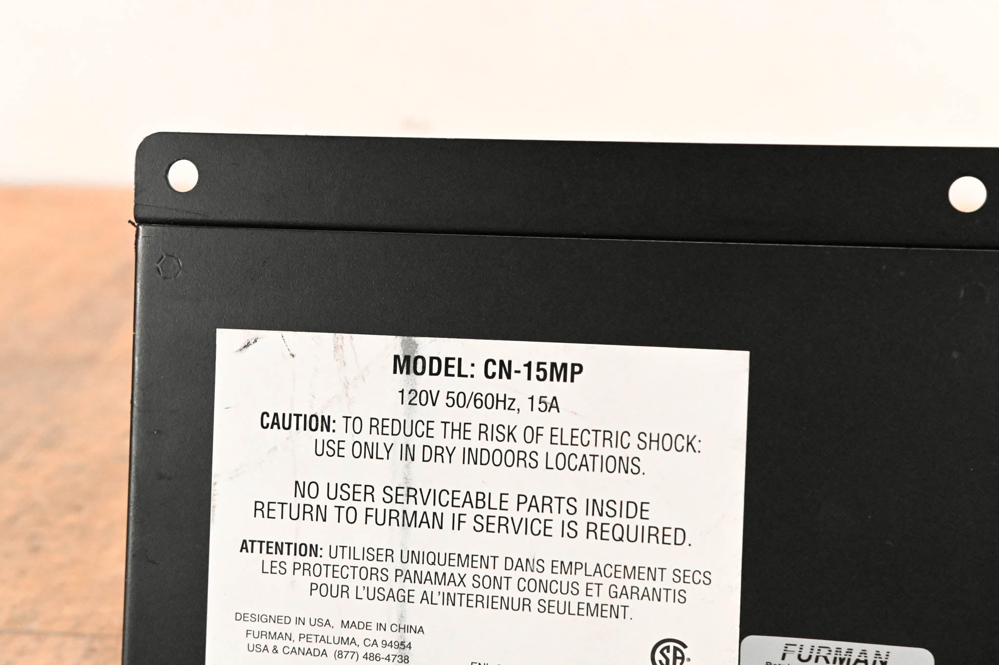 Furman CN-15MP Contractor Series MiniPort
