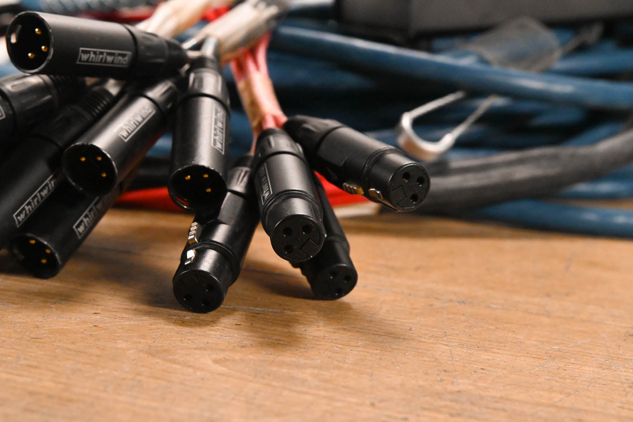 Whirlwind Medusa 12x4 XLR Stage Box to Fanout Snake - 100ft