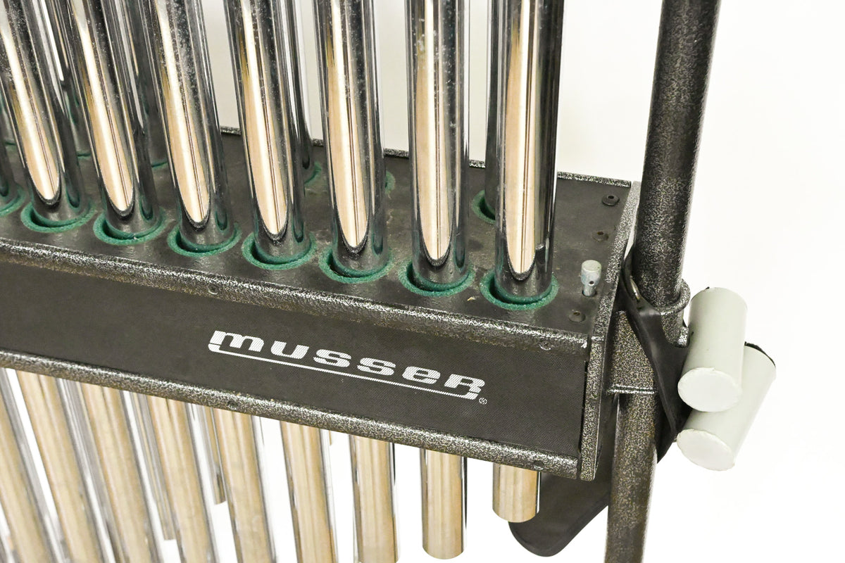 Musser M661C 1.5 Octave Symphonic Chimes - Chrome Finish