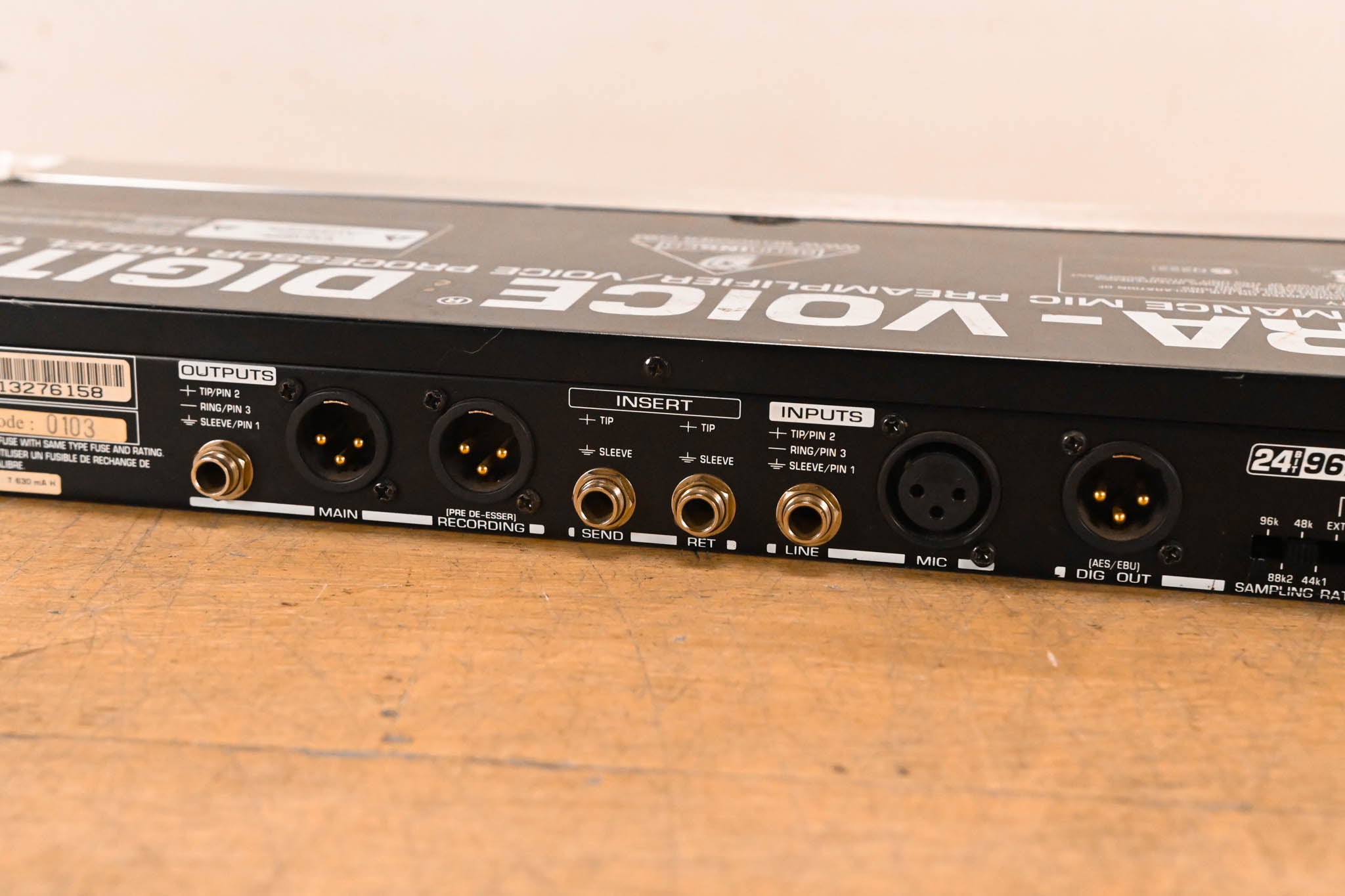 Behringer ULTRA-VOICE DIGITAL VX2496 High-Performance Voice Processor