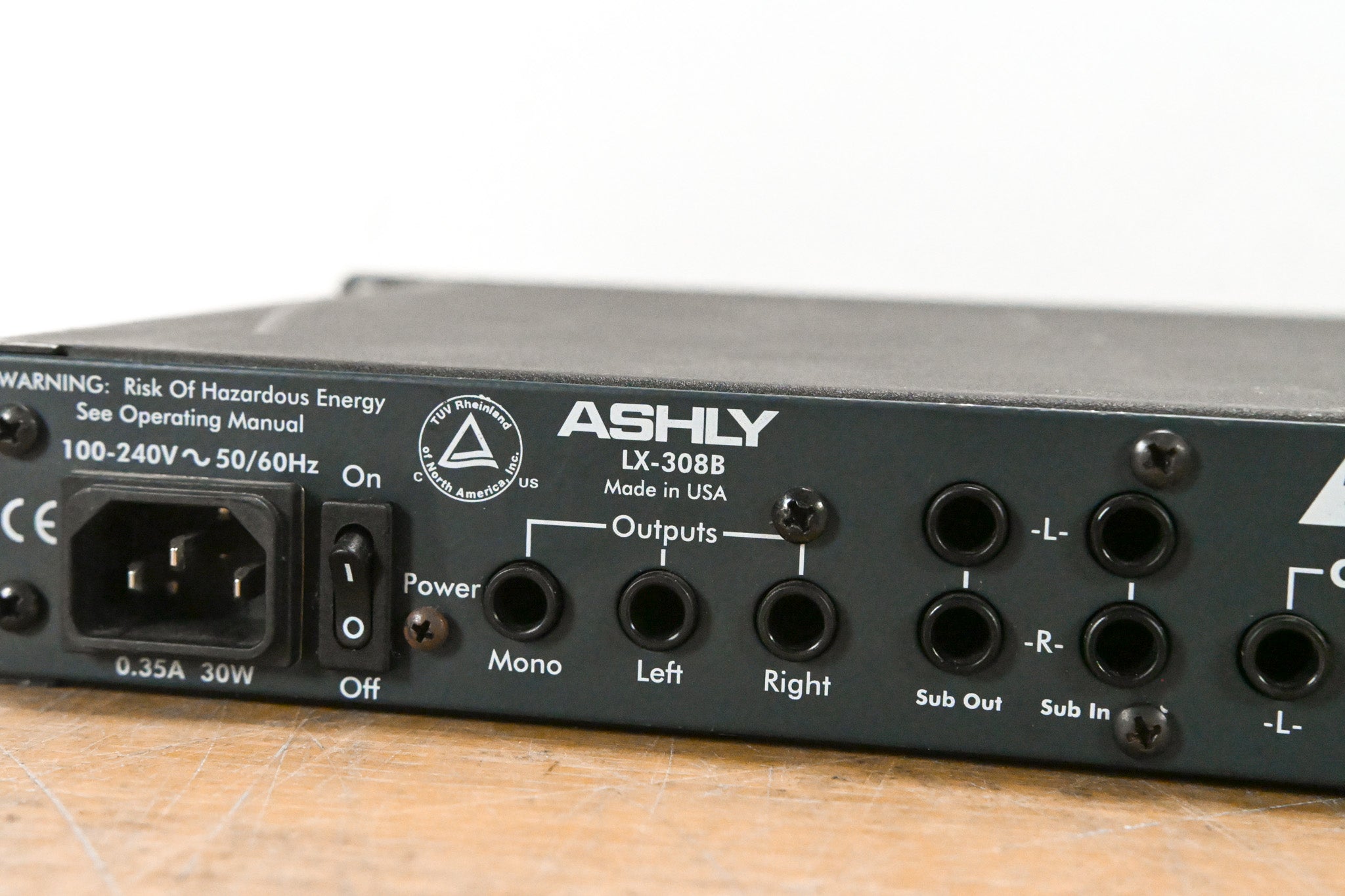 Ashly LX-308B 8-Channel Stereo Line Mixer