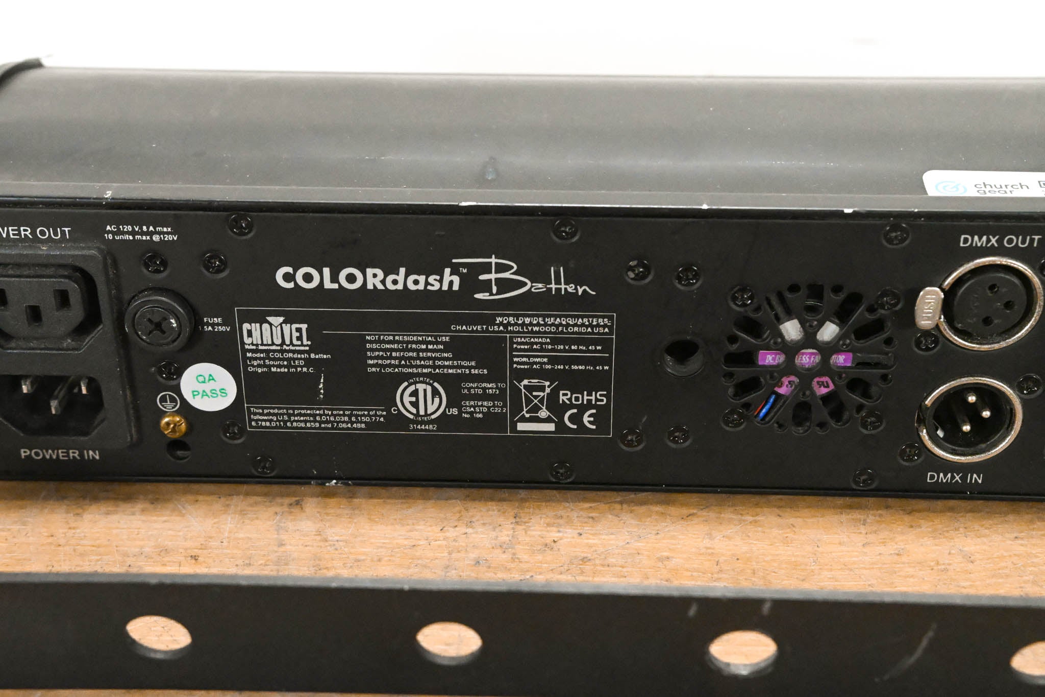 Chauvet COLORdash Batten Linear LED Wash Light