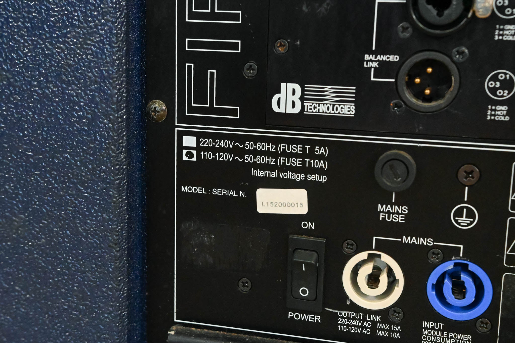 dB Technologies FL15 Fifty Line 15" Active Mid-Bass PA Speaker