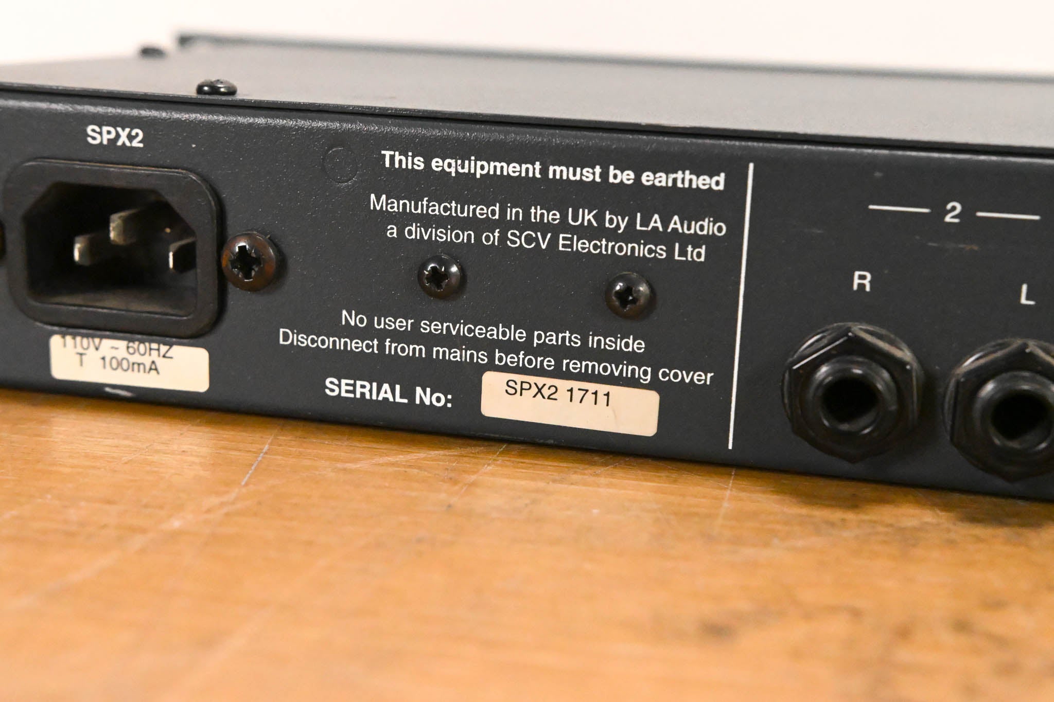 LA Audio SPX20 Stereo Source Selector