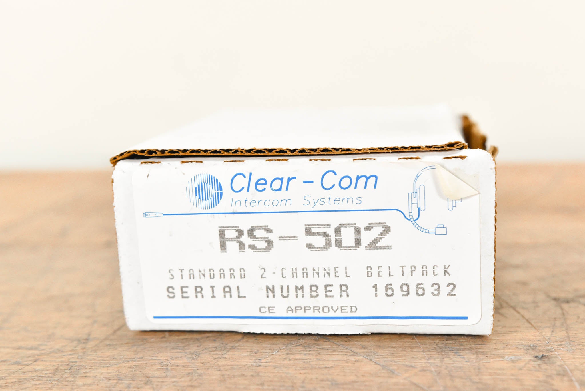 Clear-Com RS-502 Two-Channel Intercom Belt Pack