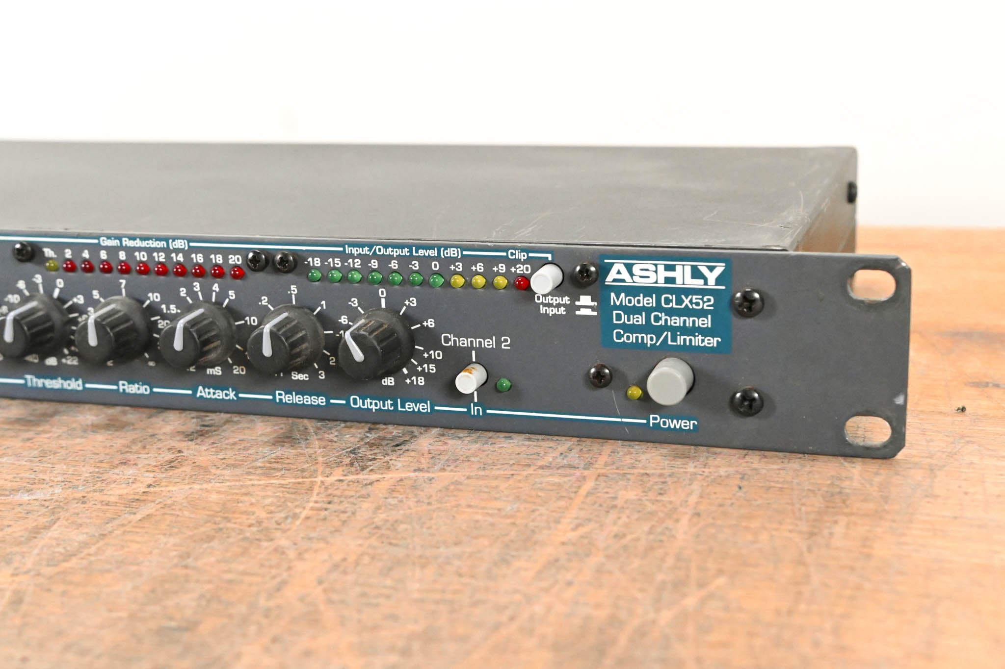 Ashly CLX-52 2-Channel Peak Compressor/Limiter