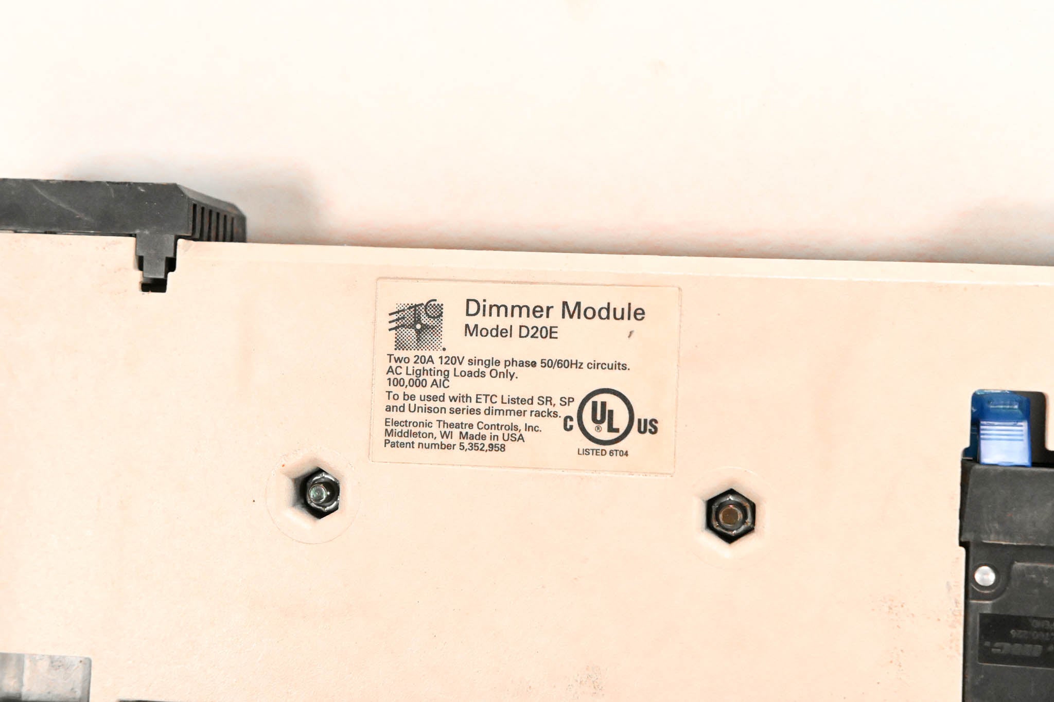 ETC D20E Dual 20A Dimmer Module (Pack of 4)