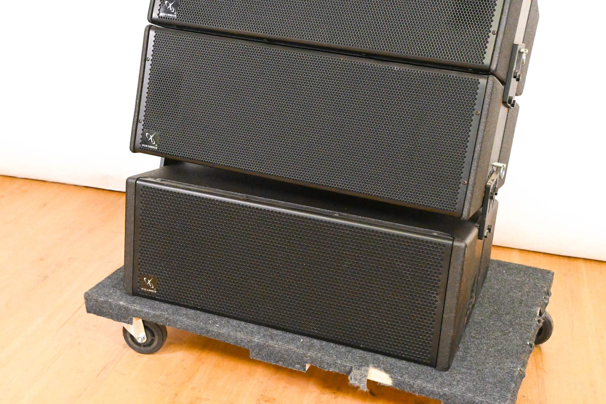 WorxAudio V8 8" 2-Way Passive Line Array Speaker (Set of 4)