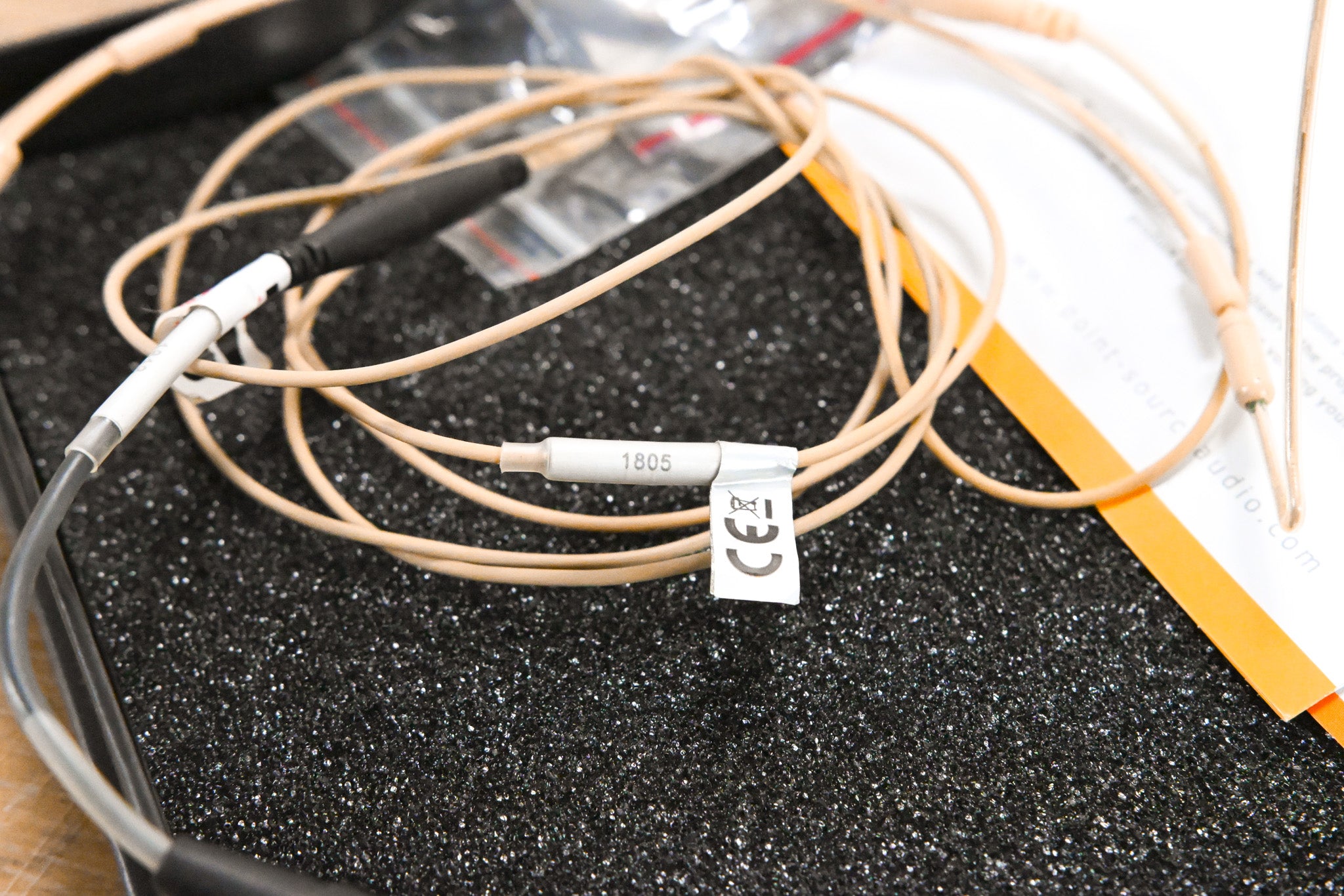 Point Source Audio CO-8WD-XSH-BE OMNI Waterproof Headset Mic for Shure