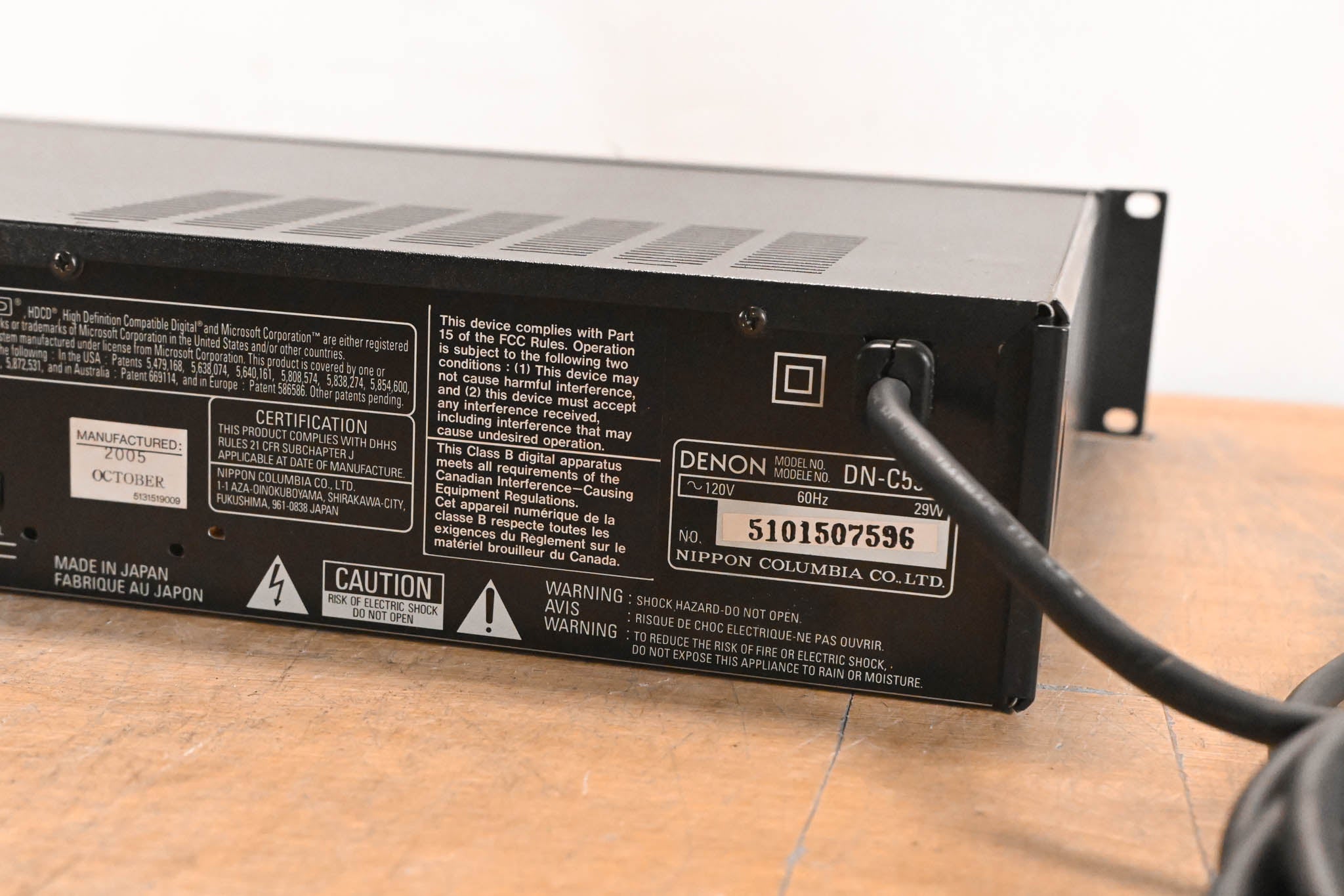 Denon DN-C550R Professional Dual CD Recorder and Player