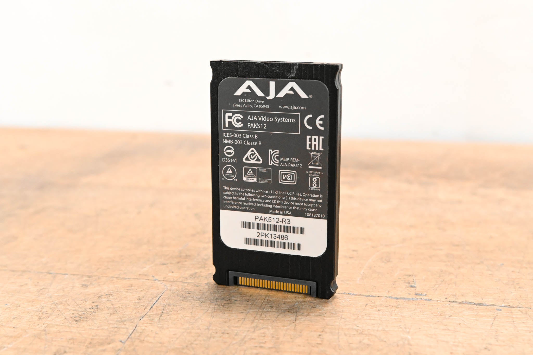 AJA PAK512 SSD Module for Ki Pro Systems