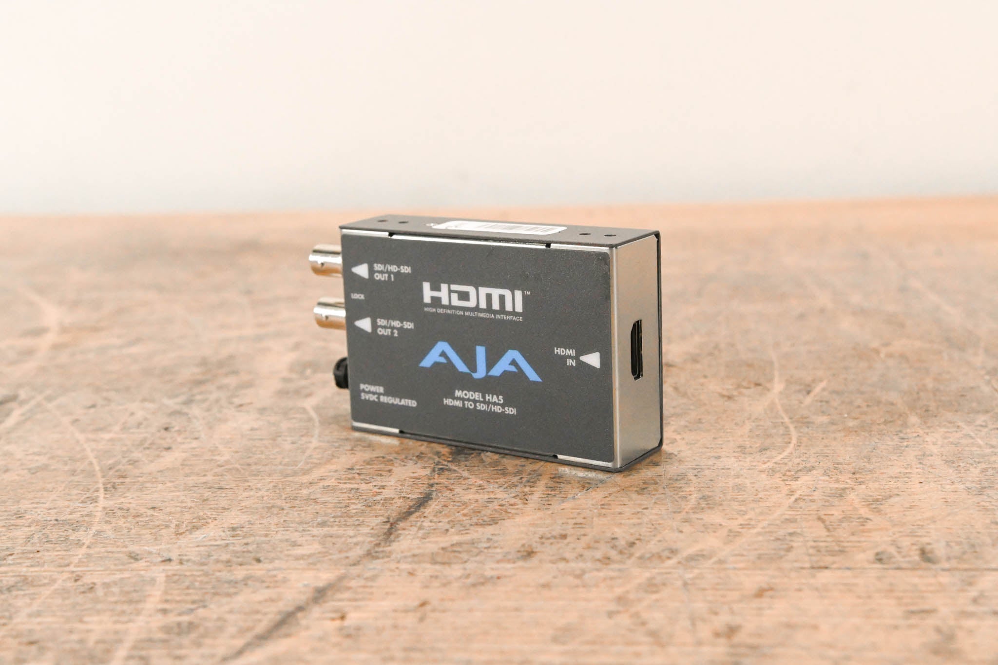 AJA HA5 HDMI to SD/HD-SDI Video and Audio Converter (NO POWER SUPPLY)