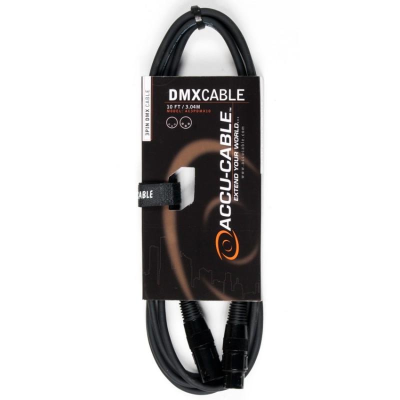 3 Pin DMX Cable (10')