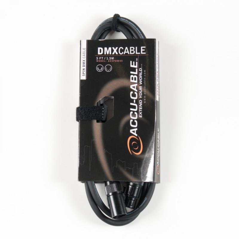 5 Pin DMX Cable (5')