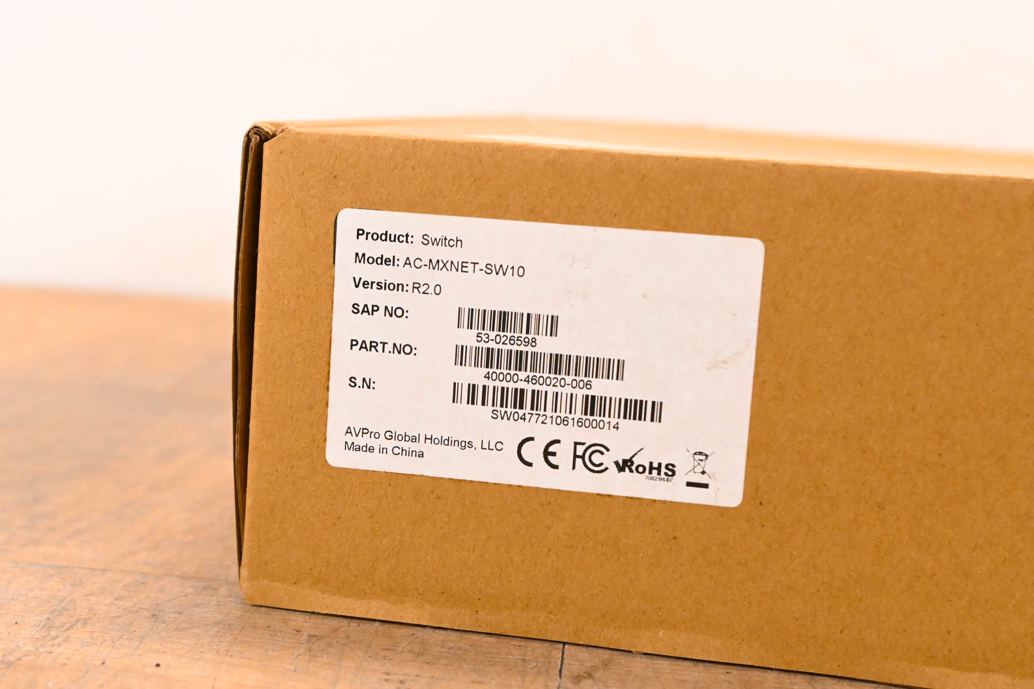 AVPro Edge AC-MXNET-SW10 10-Port Gigabit PoE+ Network Switch