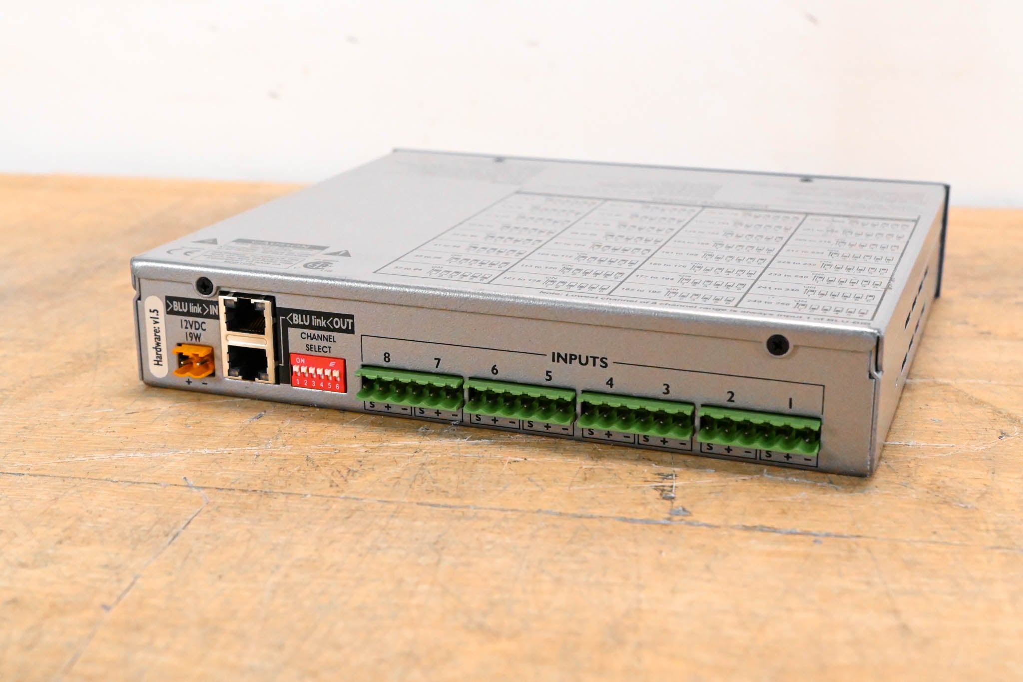 BSS BLU-BIB Break-In Box 8-Channel Input Expander (NO POWER SUPPLY)