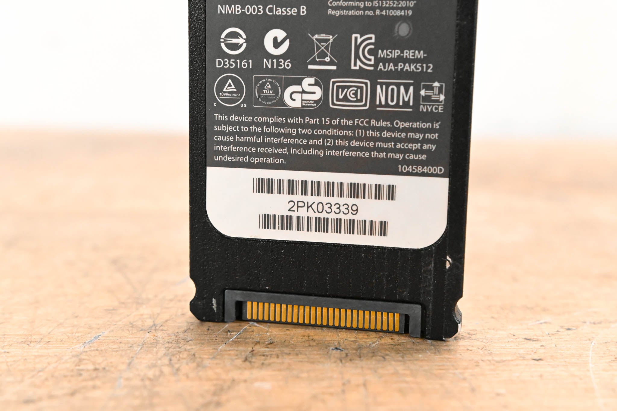 AJA PAK512 SSD Module for Ki Pro Systems