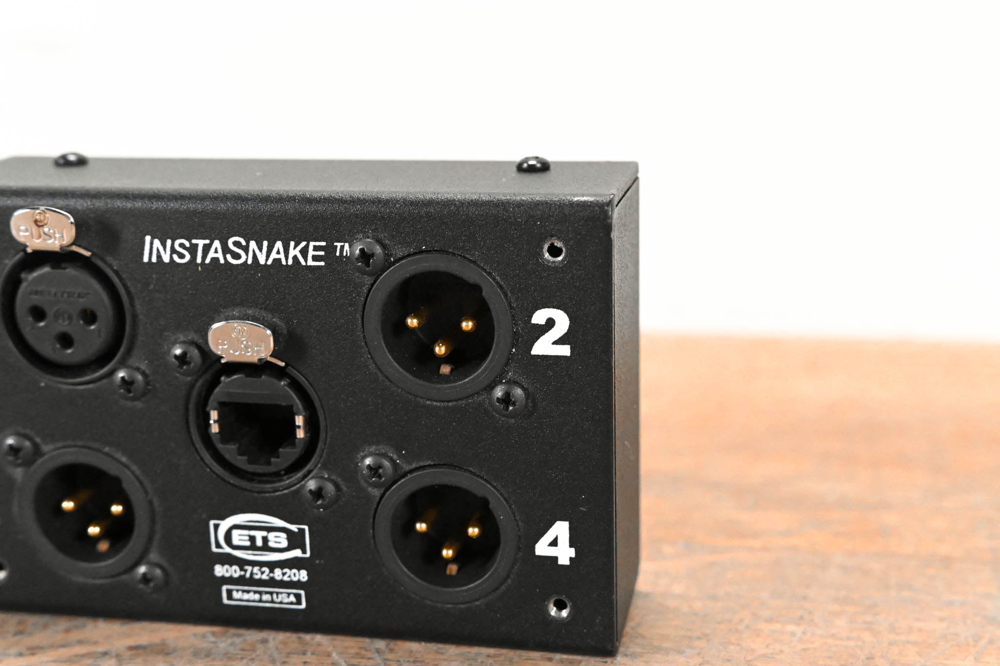 ETS PA203M InstaSnake 3x XLRM and 1x XLRF to RJ45 Adapter