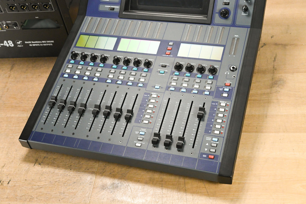 Allen & Heath iLive-R72 Mixing Surface with iDR-48 Fixed Format MixRack